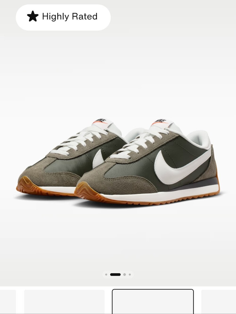 Nike Pacific Retro Running Sneakers with Gum Outsole Sz 6.5 Womens